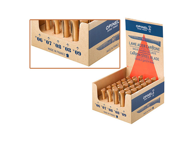 OPINEL PRES 30P 6X6 6X7 12X8 6X9 VR CARBONE (1)