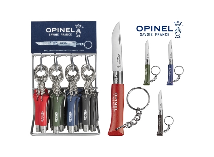 OPINEL PRES. DE 36 COUTEAUX N04 PORTE CLE (1)