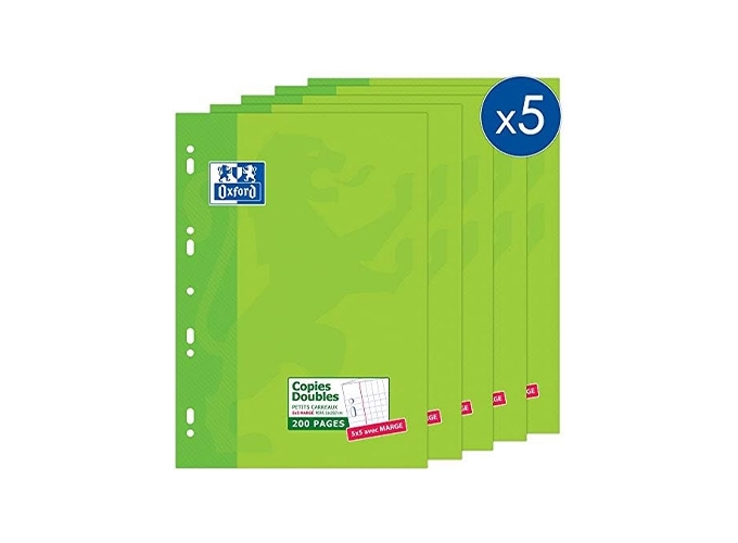 OXFORD COPIES DOUBLES 210X297  5X5 200P (5)