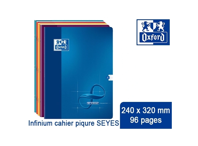 OXFORD INFINIUM CAH. PIQURE 24X32 SEYES 96P (10)