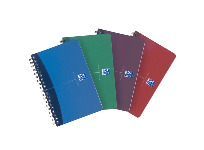 OXFORD OFFICE CARNET SPIR POLYP 11X17 5X5 180P (10