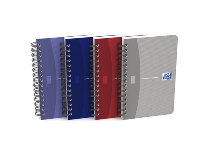 OXFORD OFFICE CARNET SPIR. POLYP 14.8X21 100P (10)