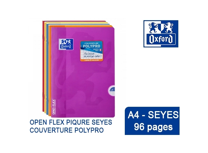 OXFORD OPENFLEX PIQ. POLYP 21X29.7SEYES 96P (10)
