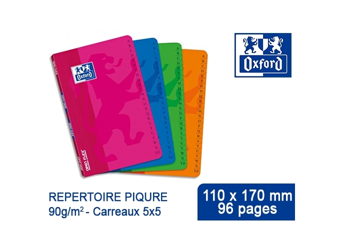OXFORD REPERTOIRE PIQURE 11X17 5X5 96P (10)