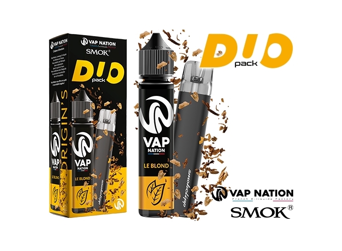 PACK VAP NATION CLASSIC BLOND 50 ML  1 SMOKCLIPP