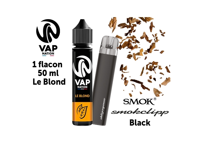 PACK VAP NATION CLASSIC BLOND 50 ML  1 SMOKCLIPP