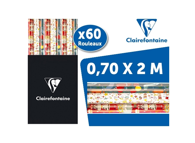 PAPIER CADEAU 0,70X2,00MS ENFANT ASS. (60)