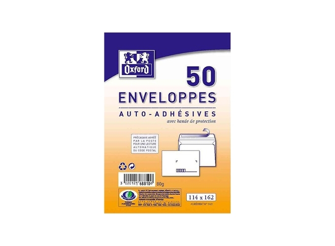 PAQ. 50 ENV. 114X162 80GR PRECASEES (BTE.24)