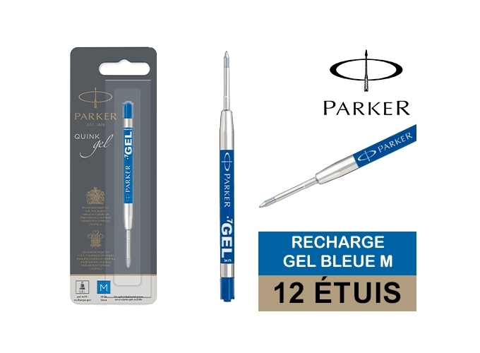 PARKER RECHARGE GEL BLEUE M (12)