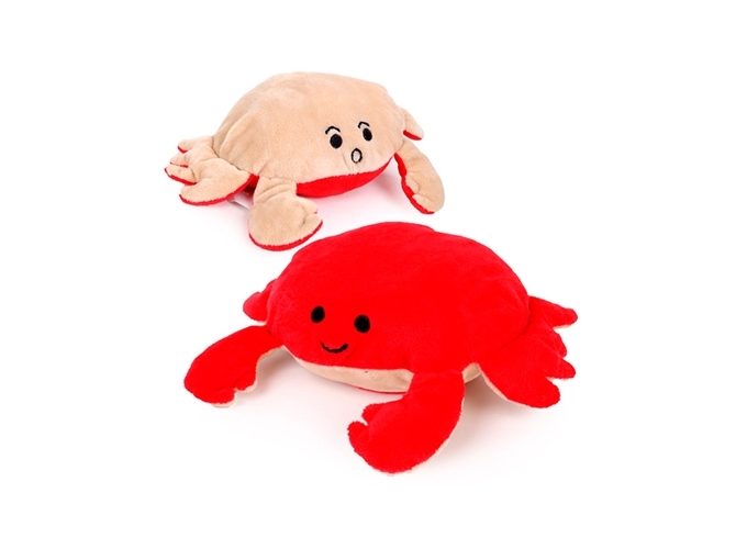PELUCHE REVERSIBLE CRABE 25cm  (PR. 9)