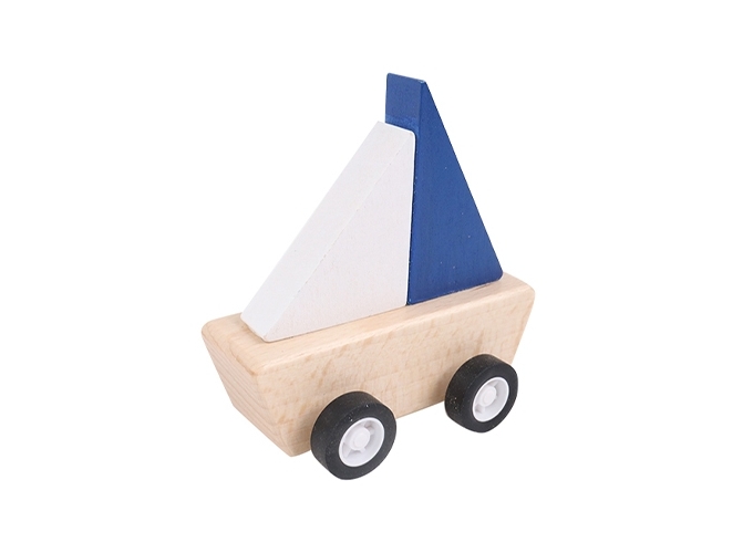 PETITS BATEAUX RETROFRICTION 7.5cm EN BOIS (PR.9)