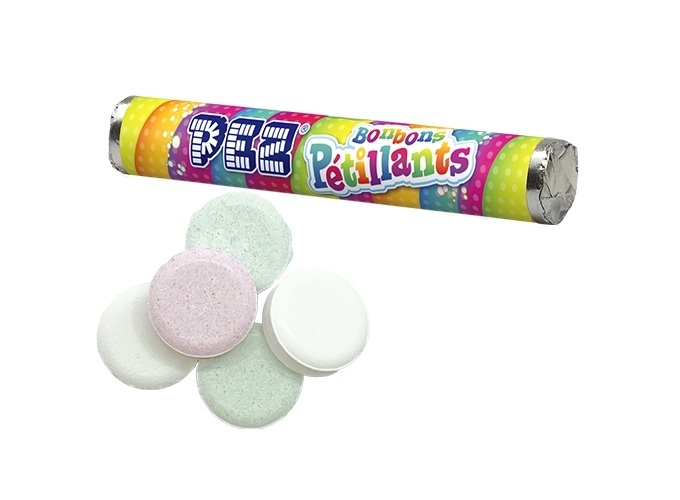 PEZ ROULEAU BONBONS PETILLANTS 42GR (30)