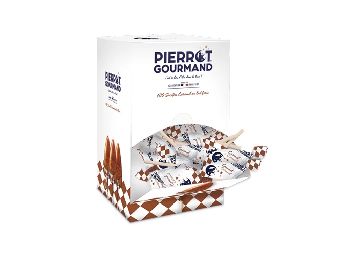 PIERROT GOURMAND BTE 100 SUCETTES FL CARAMEL (1)