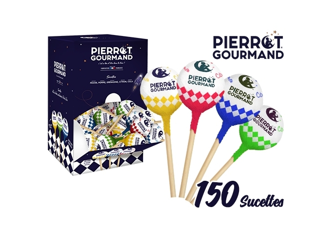 PIERROT GOURMAND BTE 150 SUCETTES BOULES ASS. (1)