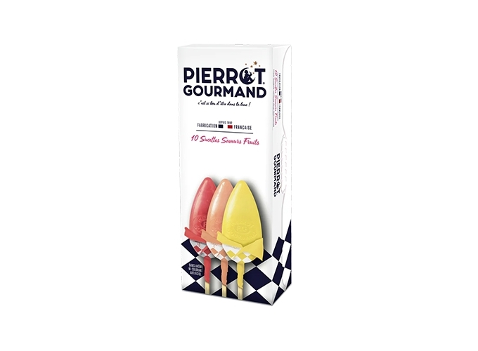 PIERROT GOURMAND ETUI 10 SUCETTES FL FRUIT (12)