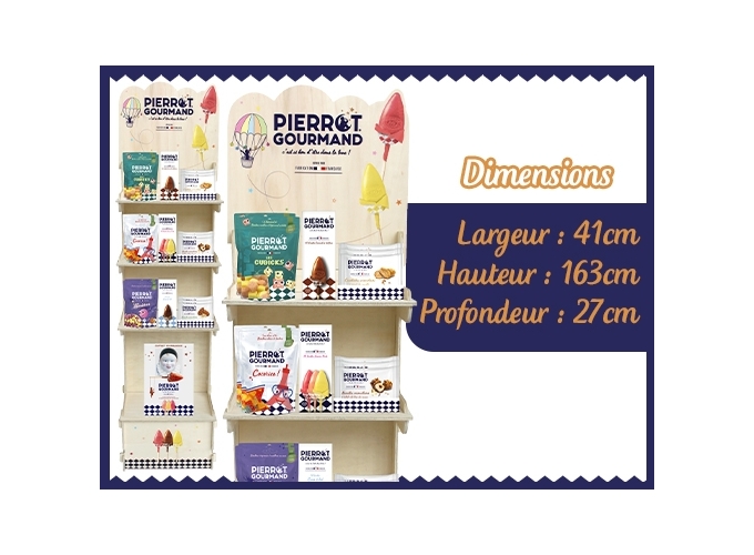 PIERROT GOURMAND   IMPLANTATION GRAND PRESENTOIR