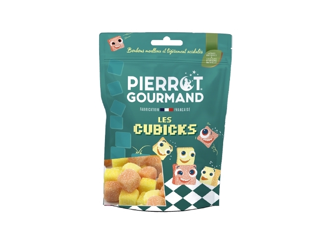 PIERROT GOURMAND SACHET 100GR CUBIKS (12)