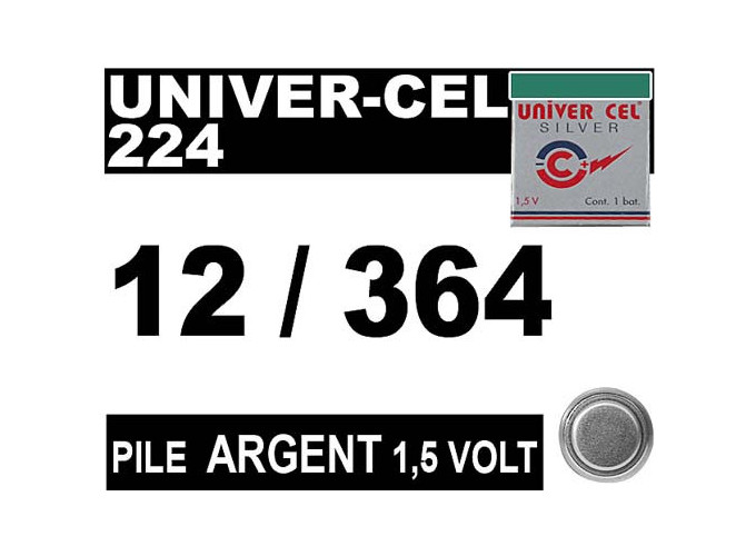 PILE UNIVER-CEL  12 364 1,5V (15)