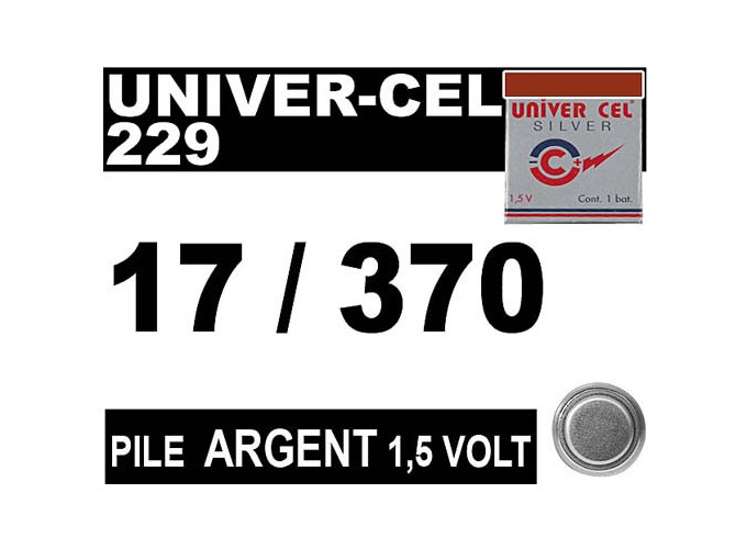 PILE UNIVER-CEL  17 370 1,5V (5)