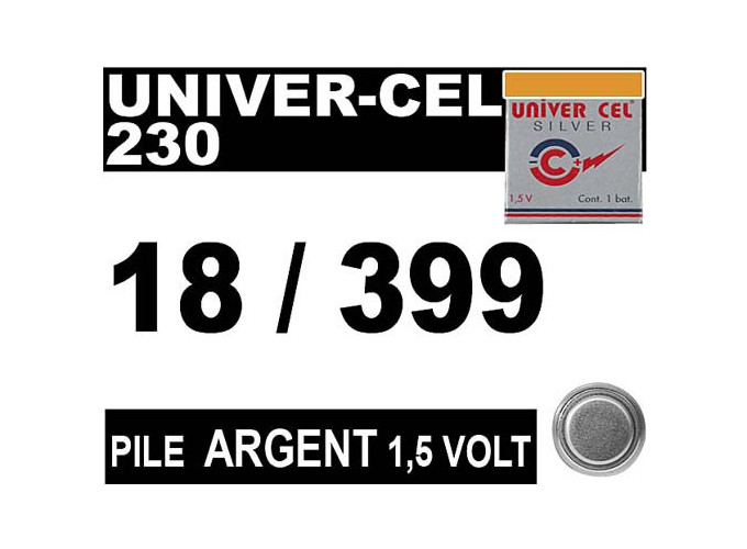PILE UNIVER-CEL  18 399 1,5V (5)