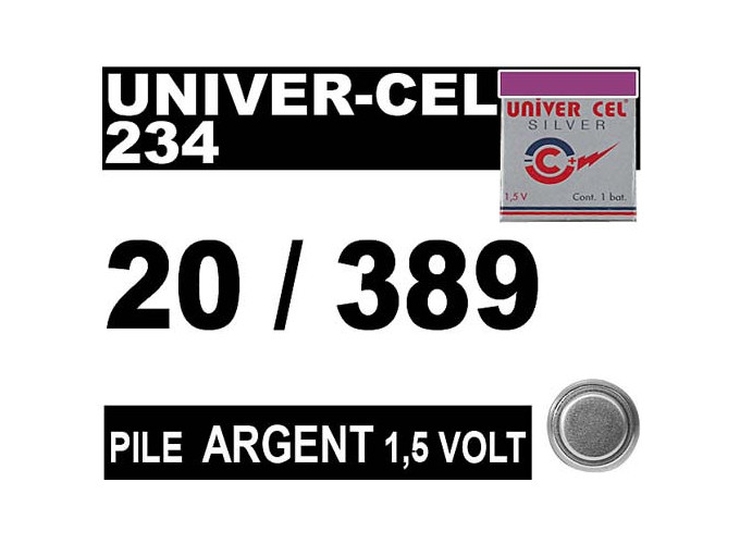 PILE UNIVER-CEL  20 389 1,5V (15)
