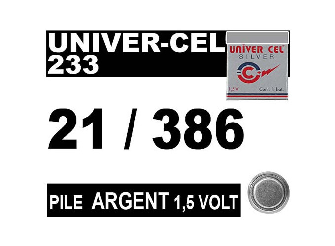 PILE UNIVER-CEL  21 386 1,5V (5)