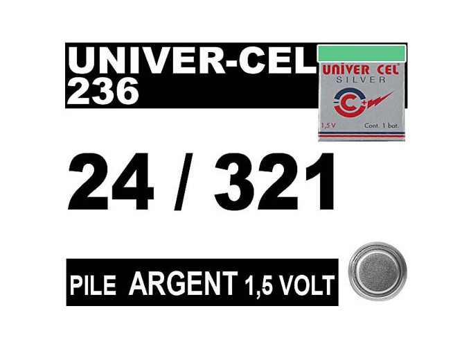 PILE UNIVER-CEL  24 321 1,5V (5)