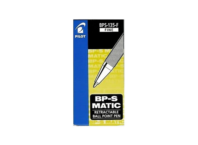 PILOT BILLE BP-S MATIC 0.7mm NOIR (12)