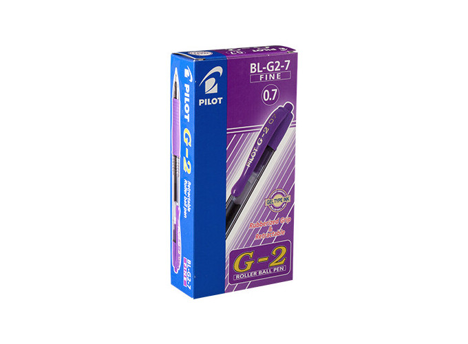 PILOT BILLE RETRACTABLE G2 0.7 VIOLET (12)