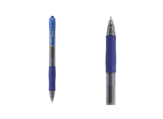 PILOT BILLE RETRACTABLE GEL G2 0,7 BLEU (12)