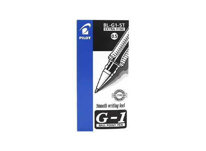 PILOT BL-G1-5T BILLE GEL 0.5 NOIR (12)