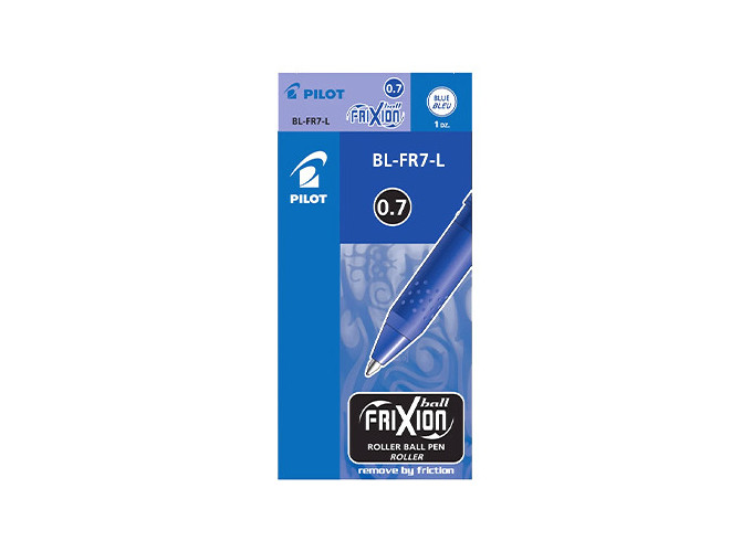 PILOT   FRIXION BALL  ROLLER EFFACABLE BLEU (12)