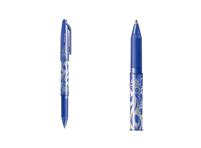 PILOT   FRIXION BALL  ROLLER EFFACABLE BLEU (12)