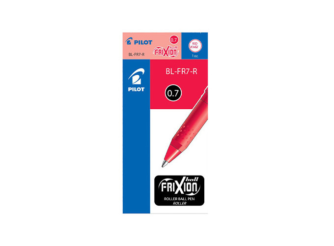PILOT   FRIXION BALL  ROLLER EFFACABLE ROUGE (12)