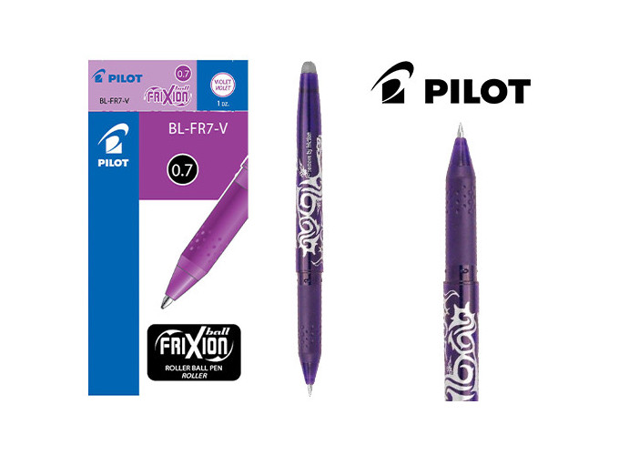 PILOT   FRIXION BALL  ROLLER EFFACABLE VIOLET (12)