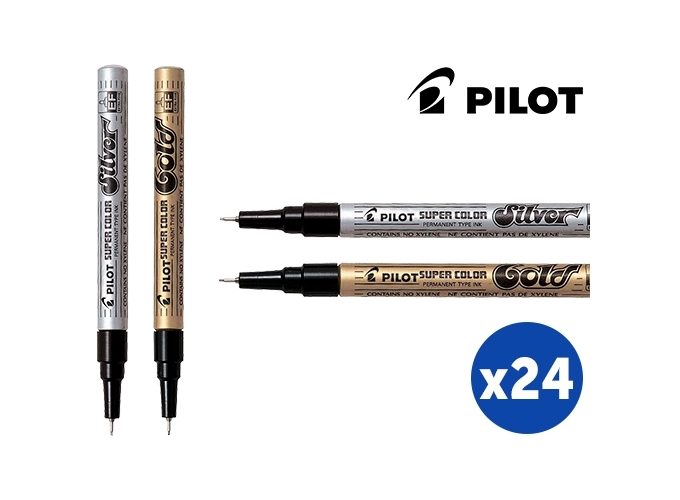 PILOT MARQ. OR ARG 12 FINS 12 EXTRA-FINS (PR.24)