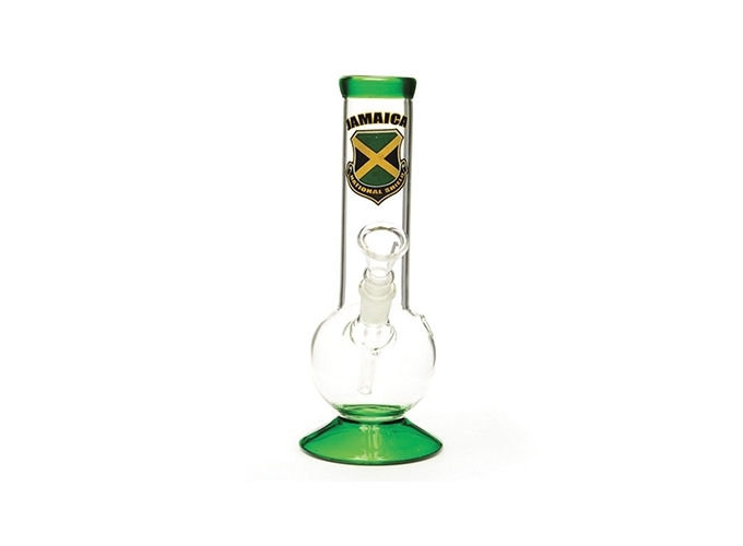 PIPE A EAU EN VERRE JAMAICA DE 21CM (1)