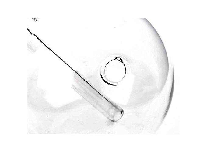 PIPE A EAU EN VERRE MULTILEAF DE 24CM (1)