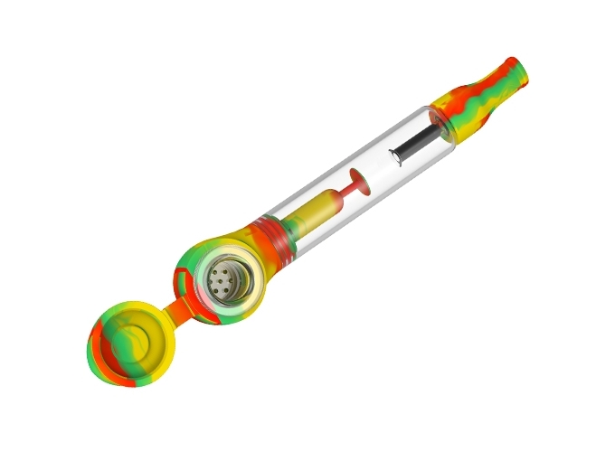 PIPE A EAU ROUGE JAUNE VERT (1)