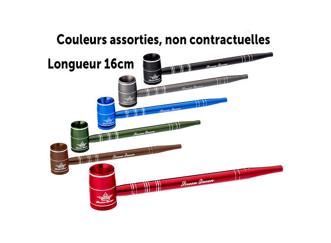 PIPE EN METAL SCREEN QUEEN DE 16 CM (1)