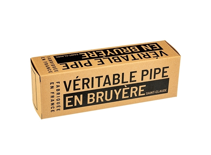 PIPE VUILLARD BAGUEES MARRON FONCE COURBE  (1)