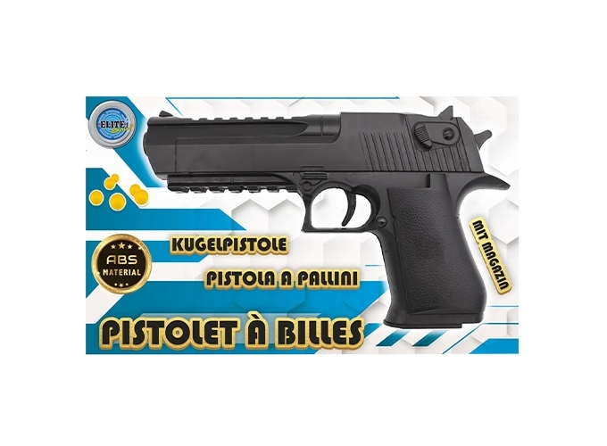 PISTOLET BILLES ABS 19CM   DE 18 ANS