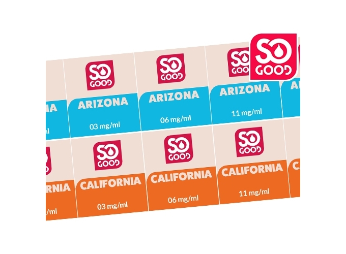 PLANCHE D'ETIQUETTES SAVEURS SO GOOD