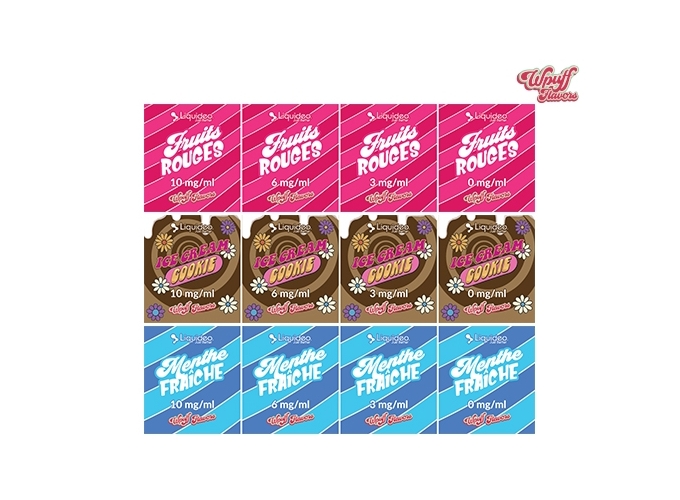 PLANCHE ETIQUETTE AVANT ARRIERE  FLAVOR 10 ml