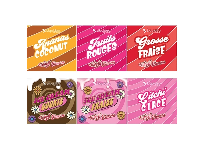 PLANCHE ETIQUETTE  FLAVOR 50 ml