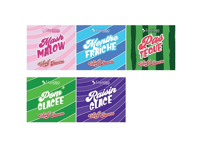 PLANCHE ETIQUETTE  FLAVOR 50 ml