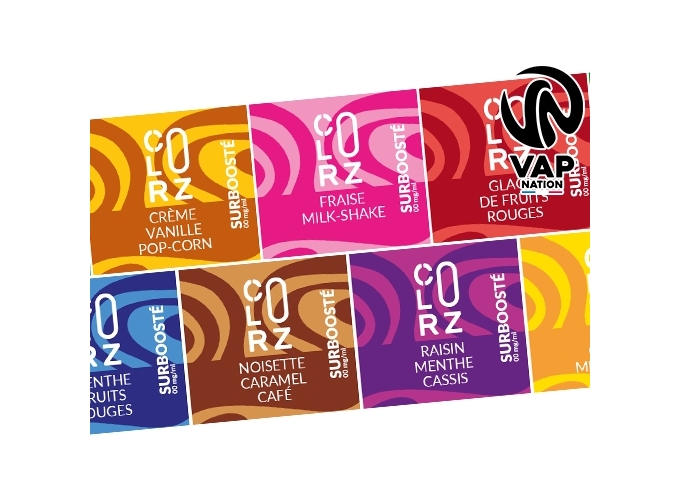 PLANCHE ETIQUETTES COLORZ 10 ML