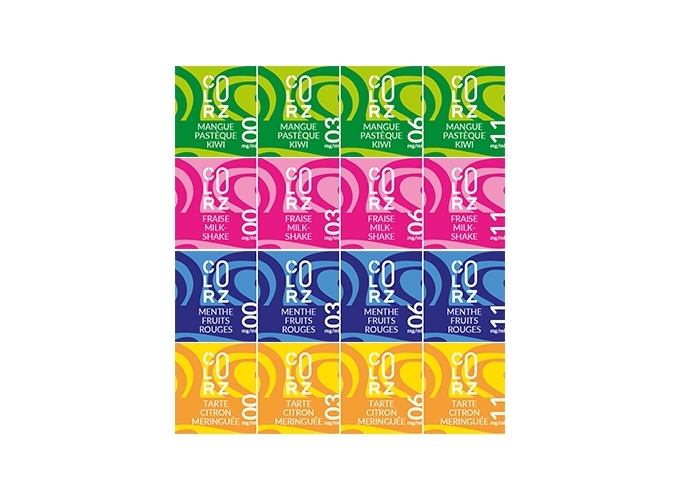 PLANCHE ETIQUETTES COLORZ 50 ML