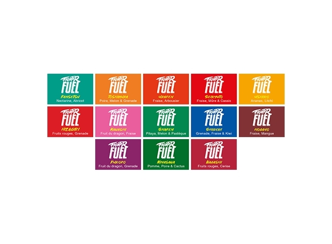 PLANCHE ETIQUETTES FIGHTER FUEL 100 ML