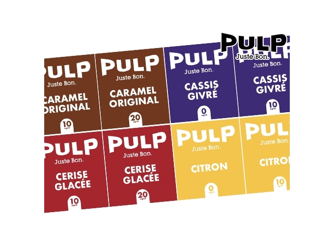 PLANCHE ETIQUETTES FLIP ET LE POD BY PULP ARRIERE